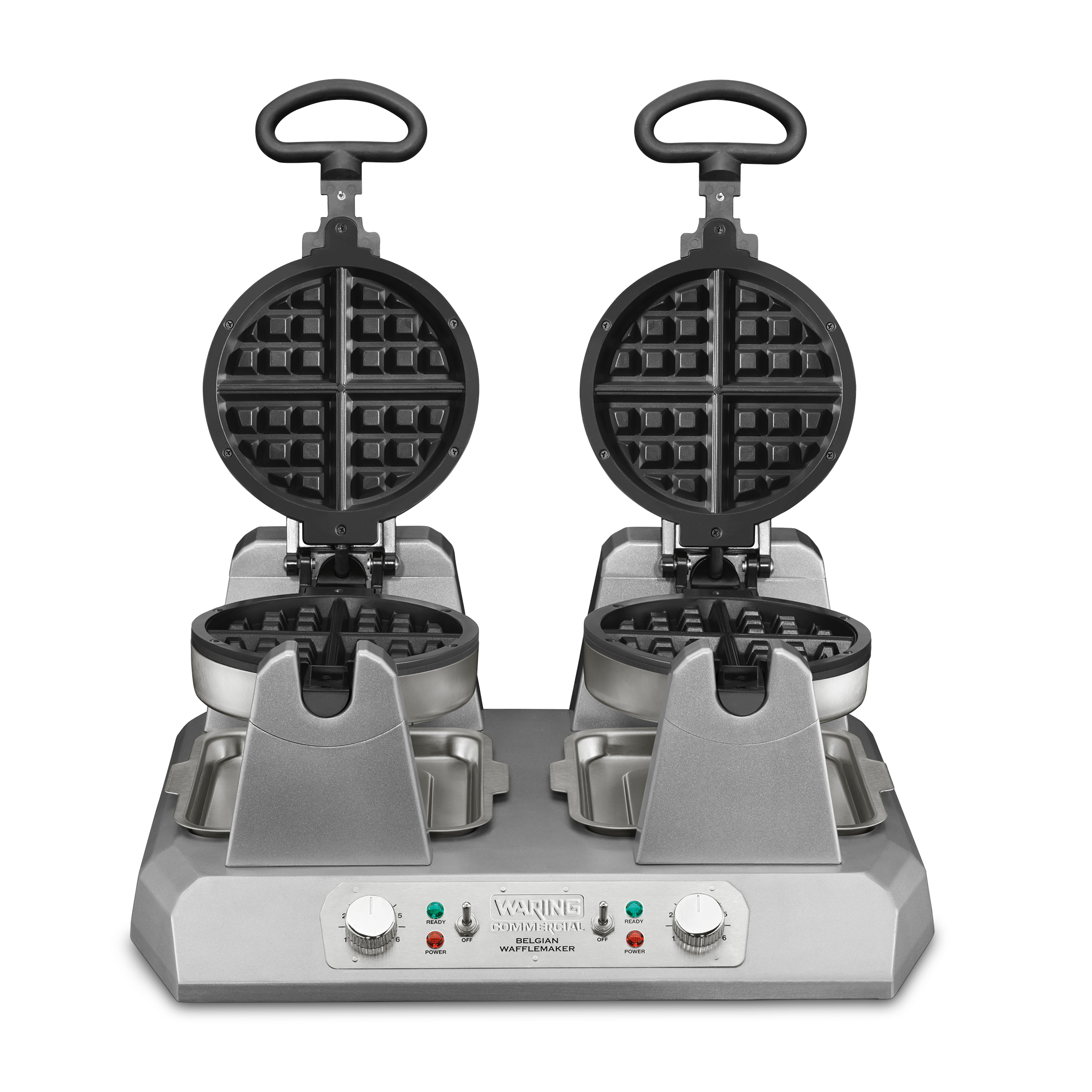 Side-by-Side Single Belgian Waffle Maker